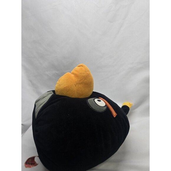 Angry Birds Rovio Black Bomb Character Stuff Plush Toy Pillow 12 Inches - Picture 12 of 12